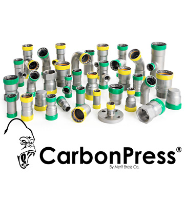 Merit CarbonPress Fittings